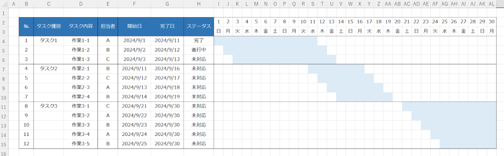 タスク管理画面7